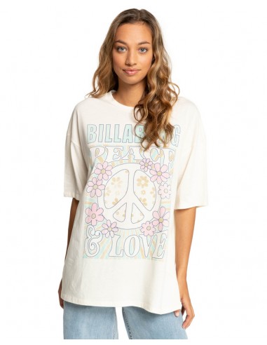 Peace And Love - T-shirt pour Femme